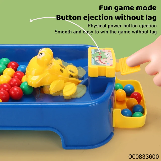 Hungry Frog Catching Ball 2 Players Game