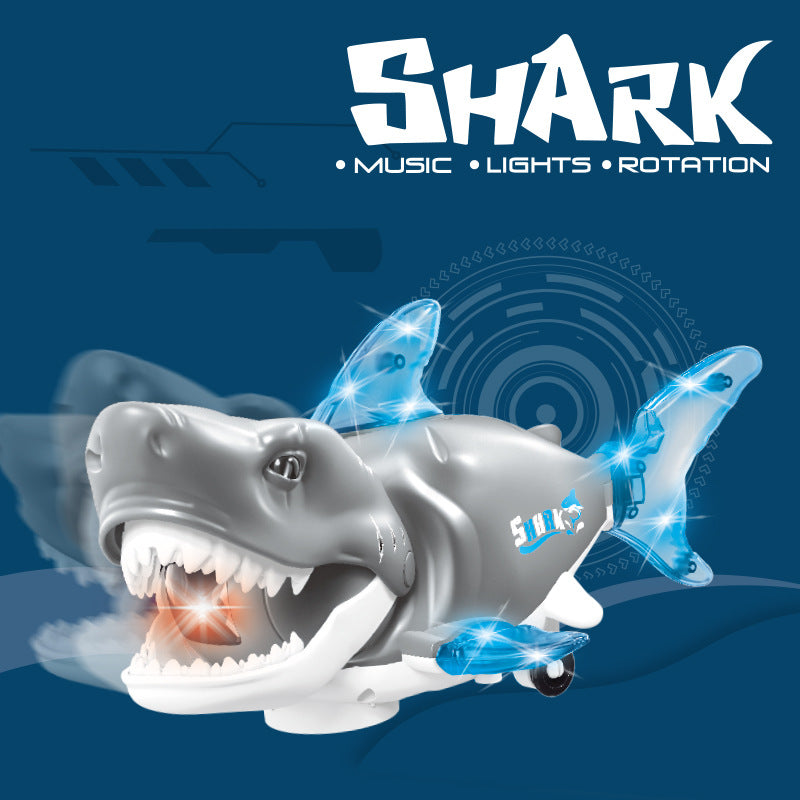 Musical Shark Toy With Light And Music