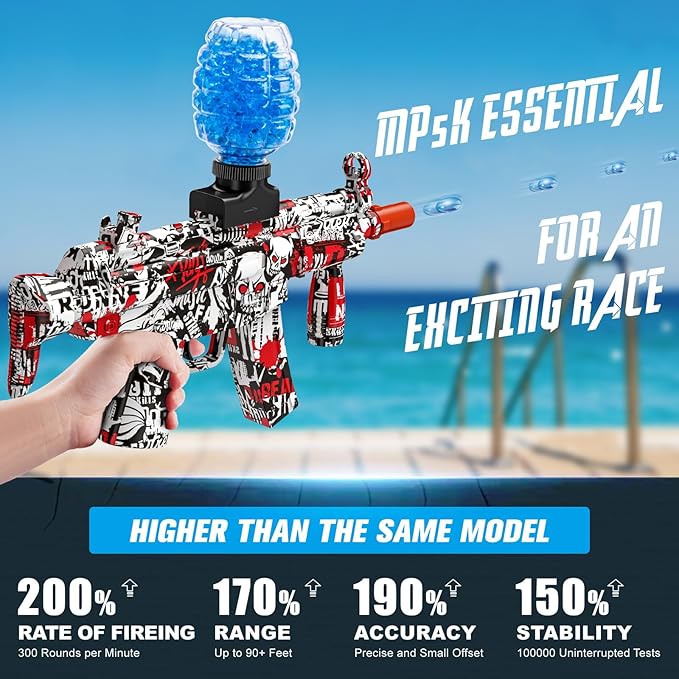 Glock Gel Blaster Balls Guns Toy Manual Water Toy Gun