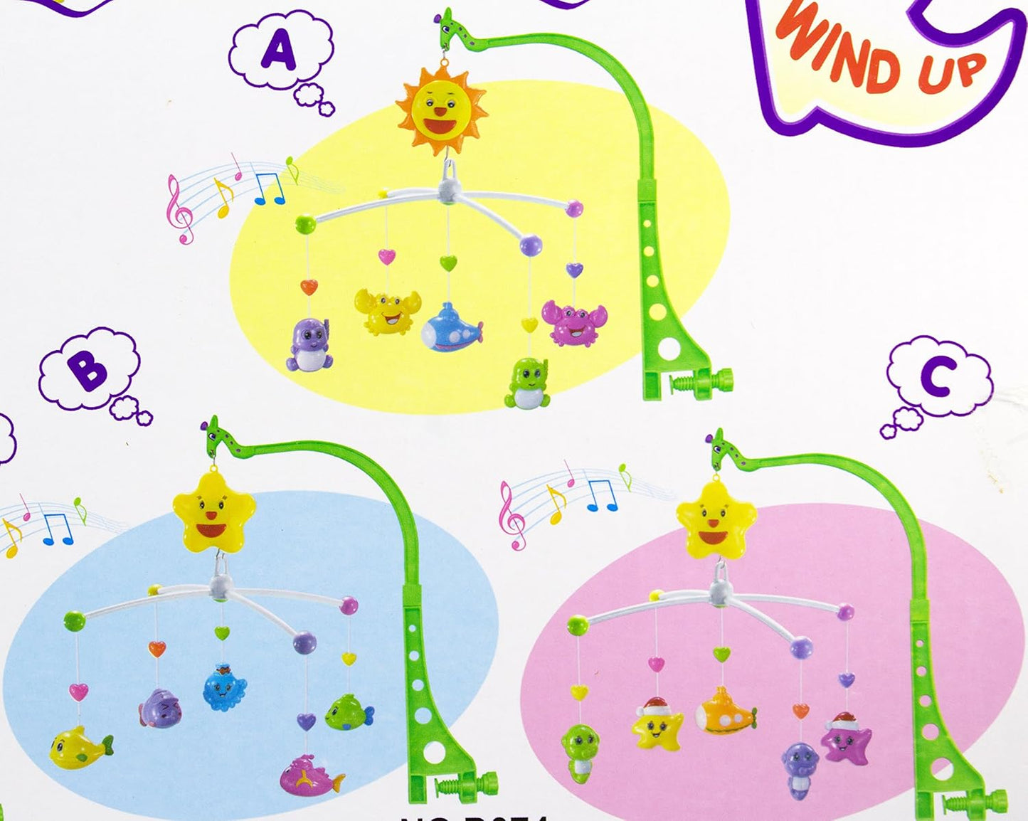 Music Cot Rattle Hanging for babies