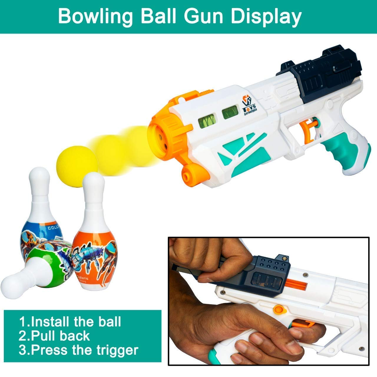 Toy Blaster 2-in-1 FoamBullets & Water