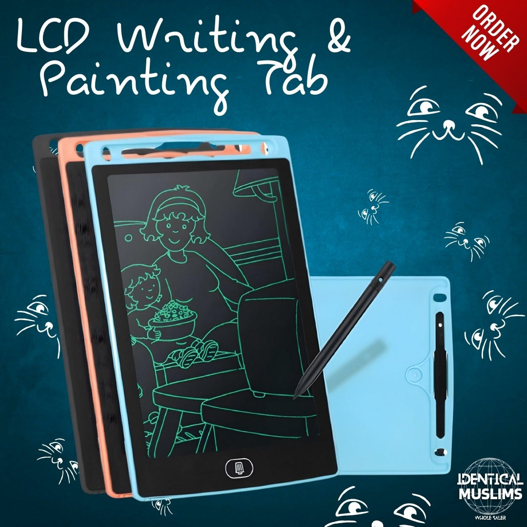 LCD Writing Tablet Electronic Slate for Kids multi-Color LCD
