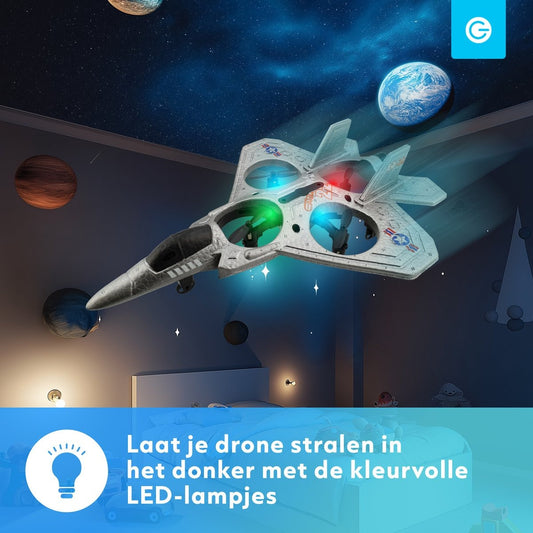 Rechargeable Fighter Jet RC Plane – 2.4GHz Remote Control