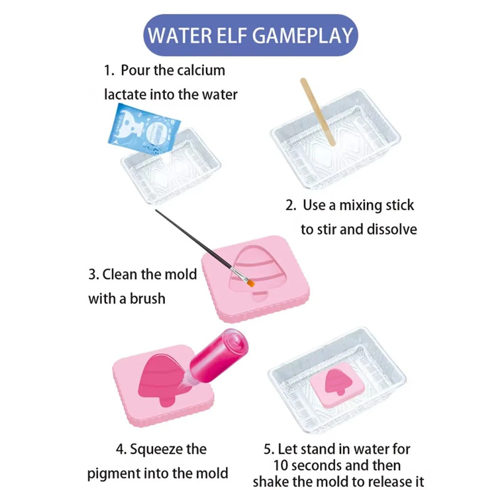 Magical Waterscape – DIY ELF Water Gel Molding Toy