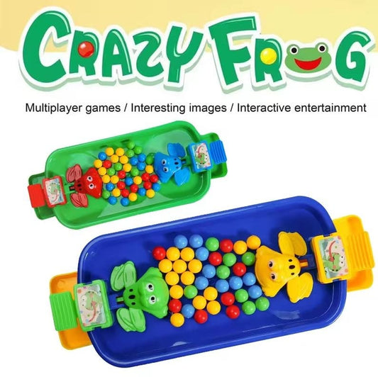 Hungry Frog Catching Ball 2 Players Game