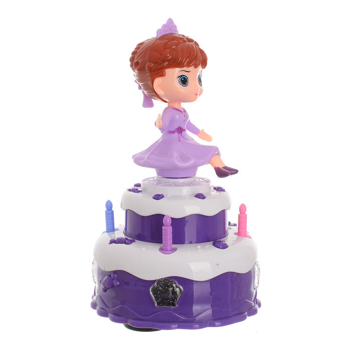 Rotate Musical Cake - Dazzling Light