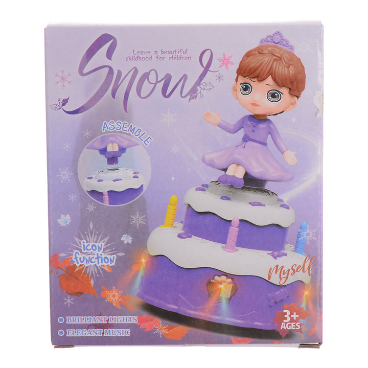Rotate Musical Cake - Dazzling Light