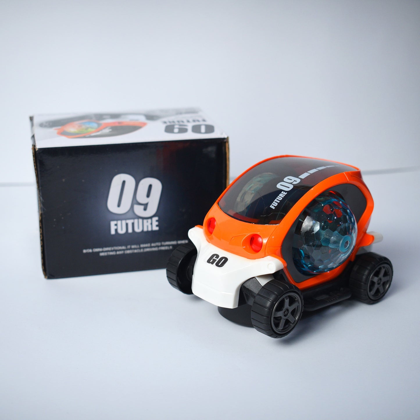 360° Rotating Musical Concept Car | Automatic Toy Car for Kids with Lights & Music | Learning Toys for Kids