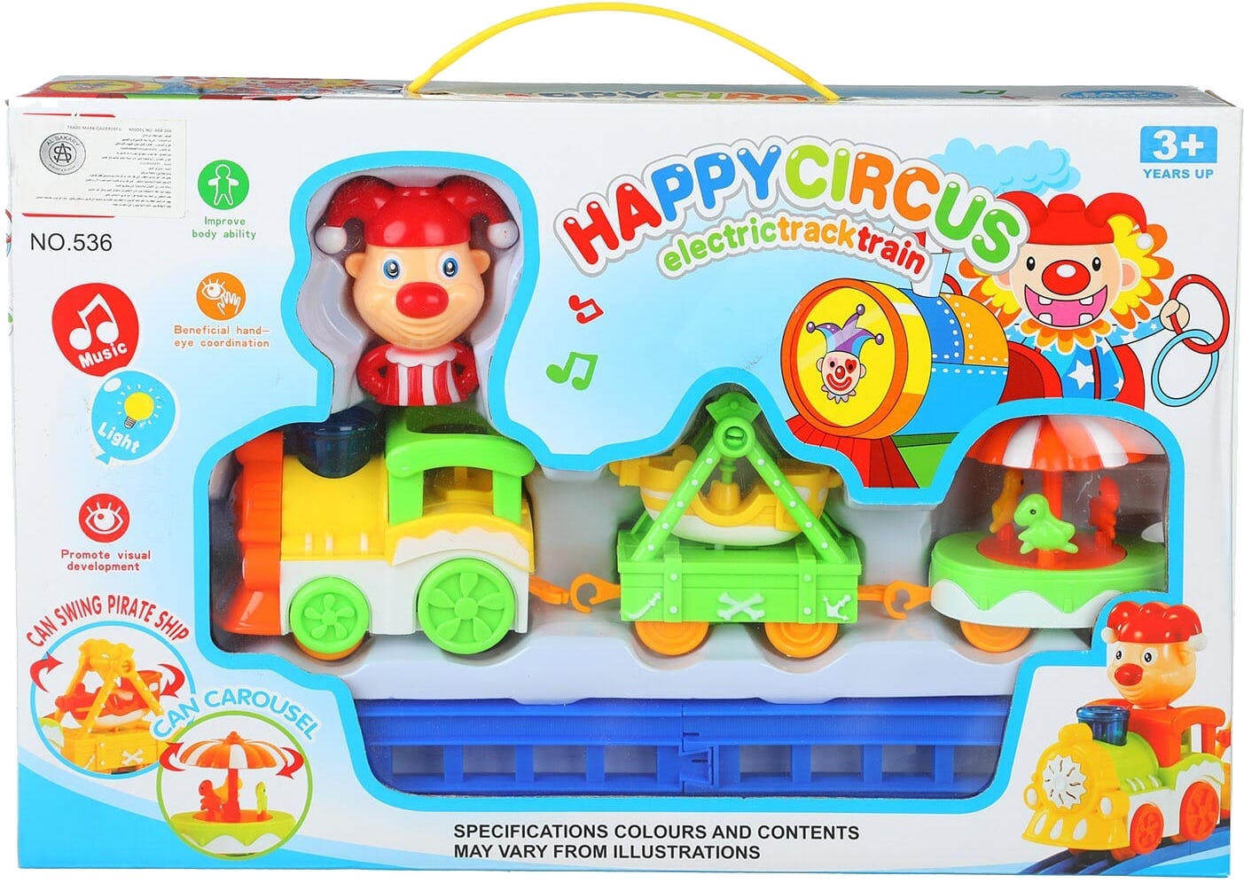 Happy Circus Light Train