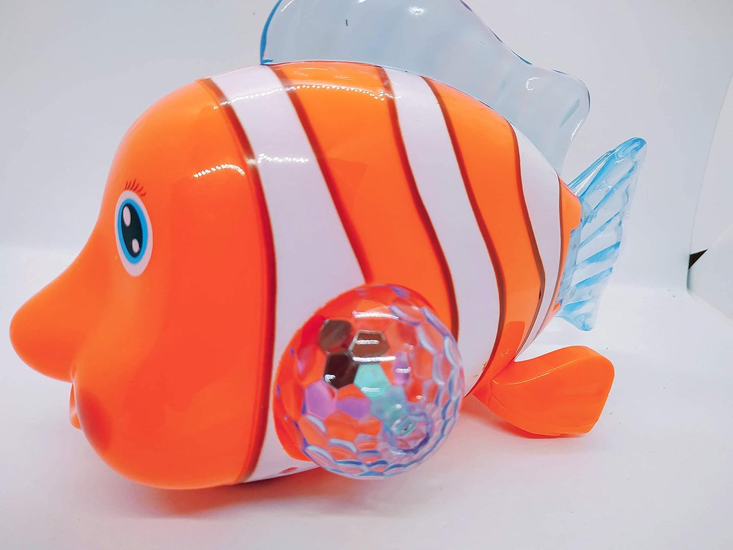 Nemo Fish Orange Colour Moving Rotating Light and Sound