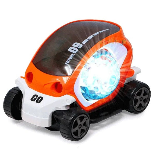 360° Rotating Musical Concept Car | Automatic Toy Car for Kids with Lights & Music | Learning Toys for Kids