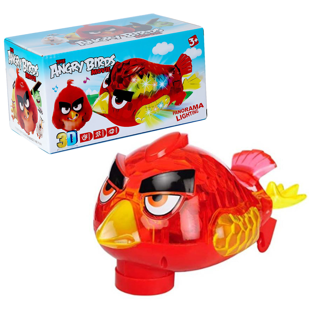 Musical Electric 3D Angry Bird