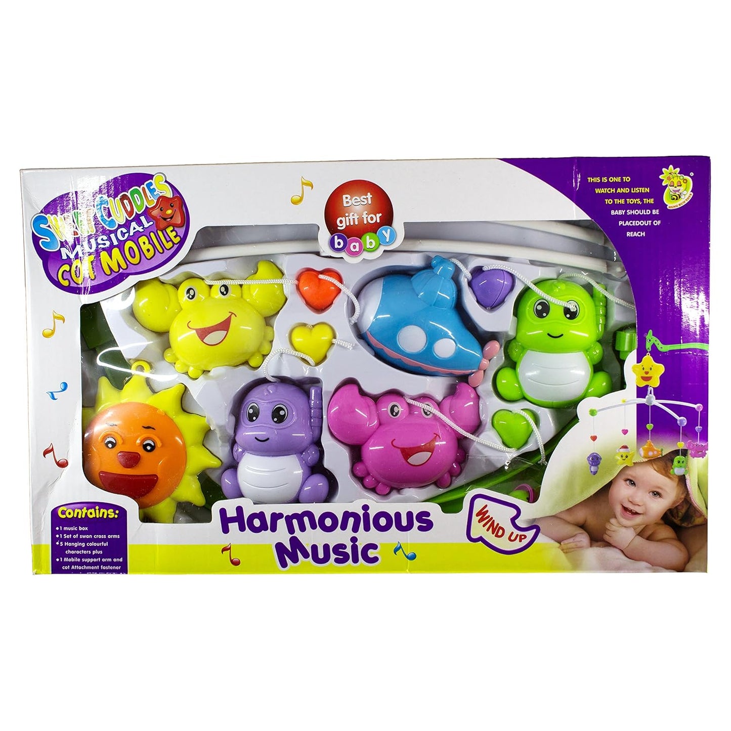Music Cot Rattle Hanging for babies
