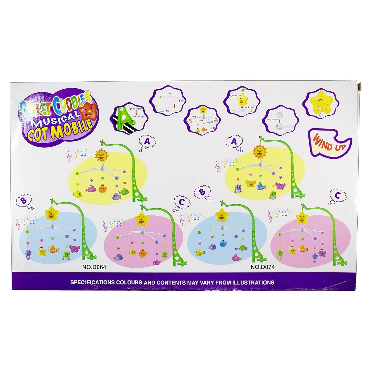 Music Cot Rattle Hanging for babies
