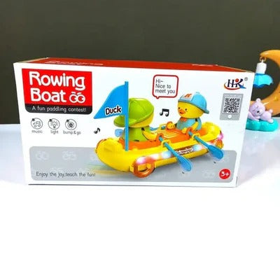 Bump and Go Duck Boat Toy