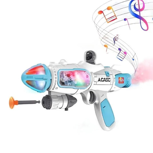 Space Exploration Gun With Light, Sound, Spray
