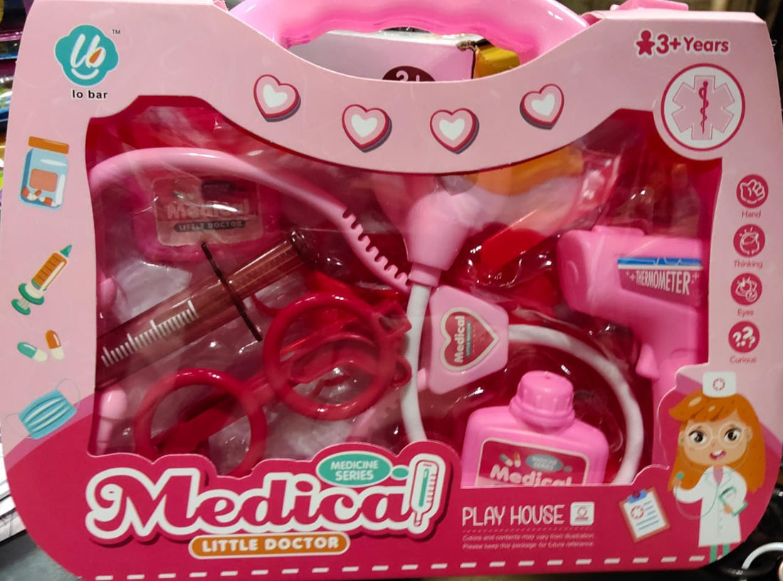 Medical Little Doctor Set Pink Carry Case