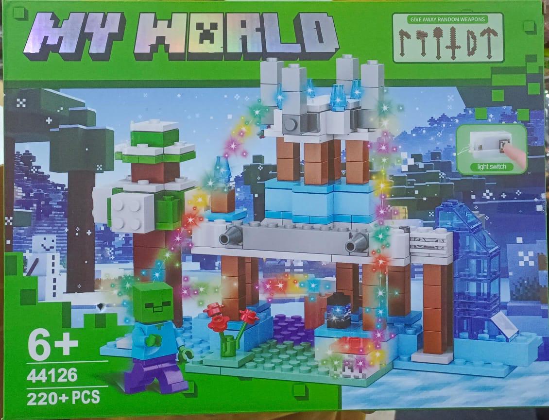 World Minecraft Mini Building Blocks Set