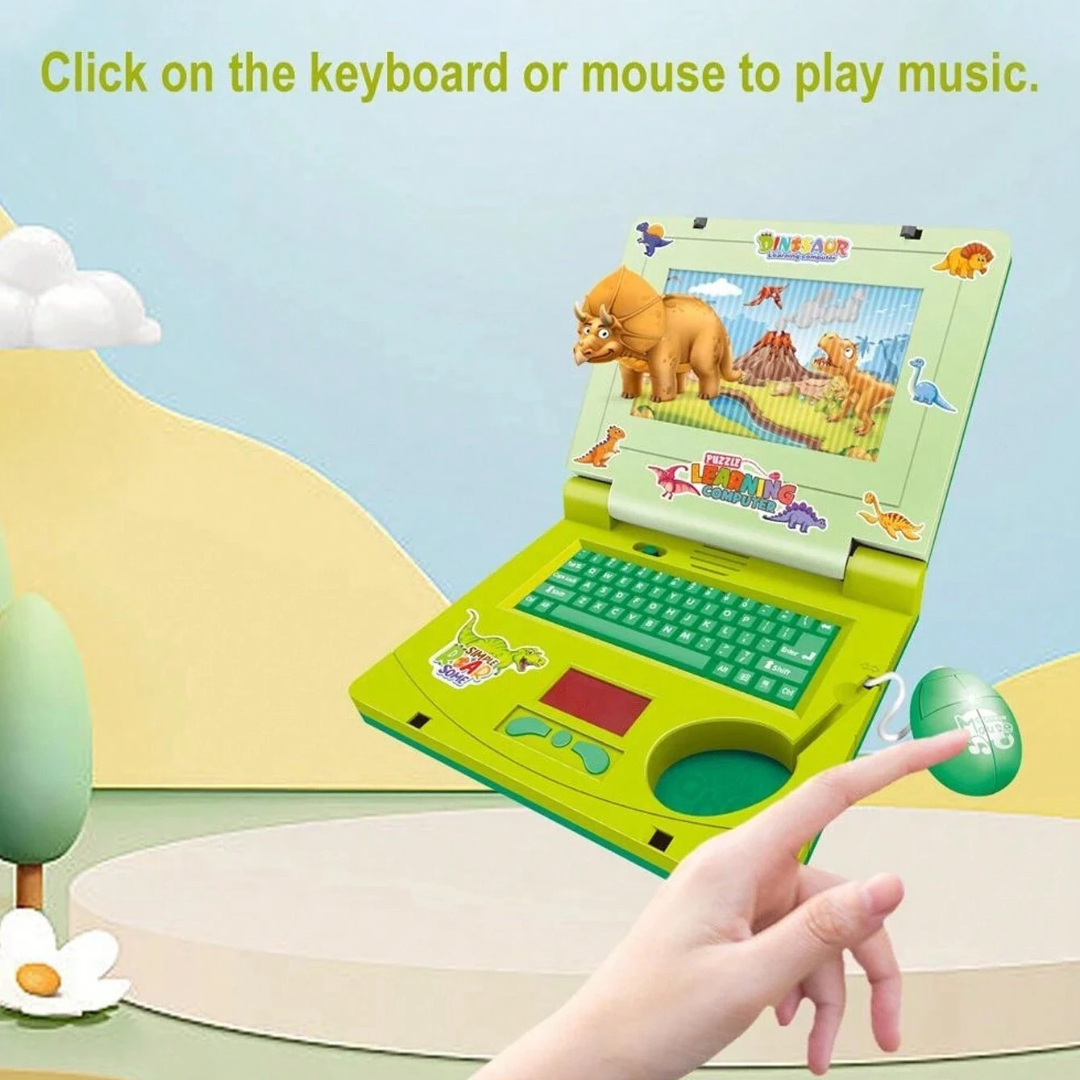 Kids Animated Laptop Simulation Learning Machine