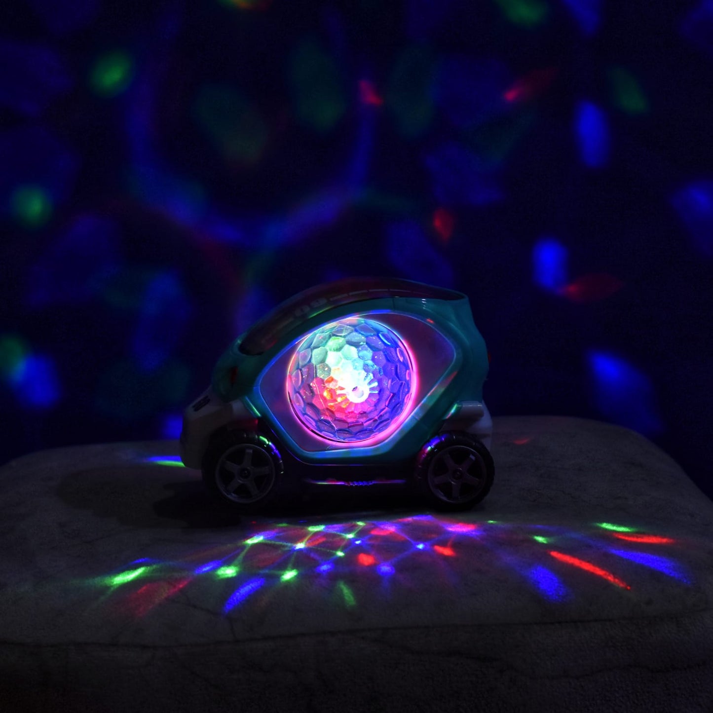 360° Rotating Musical Concept Car | Automatic Toy Car for Kids with Lights & Music | Learning Toys for Kids