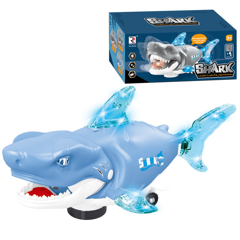 Musical Shark Toy With Light And Music
