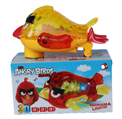 Musical Electric 3D Angry Bird