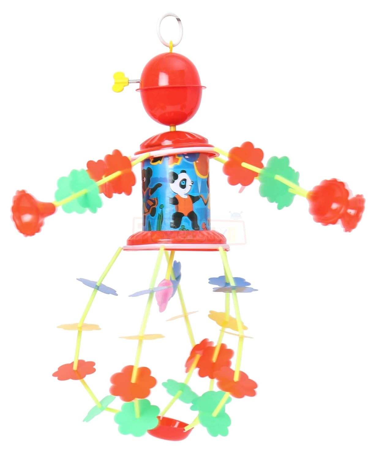 Musical Nursery Merry Go Round Wind Up Toy