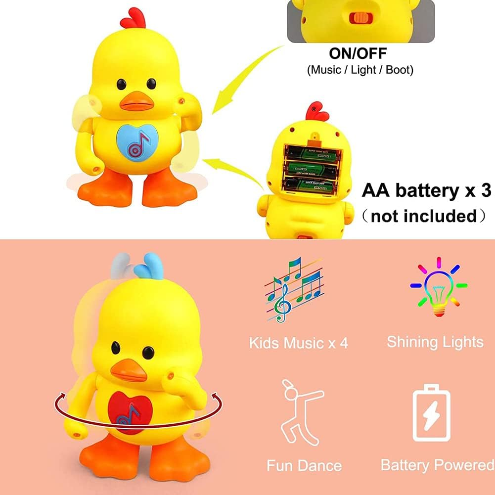 Dancing and Singing Musical Duck with Led Lights