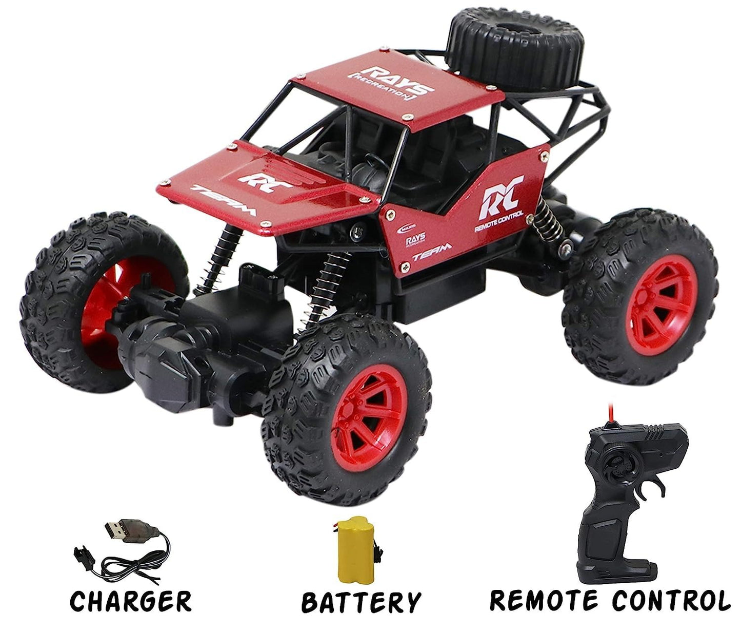 Rock Crawler Rechargeable Off Road Jeep Alloy
