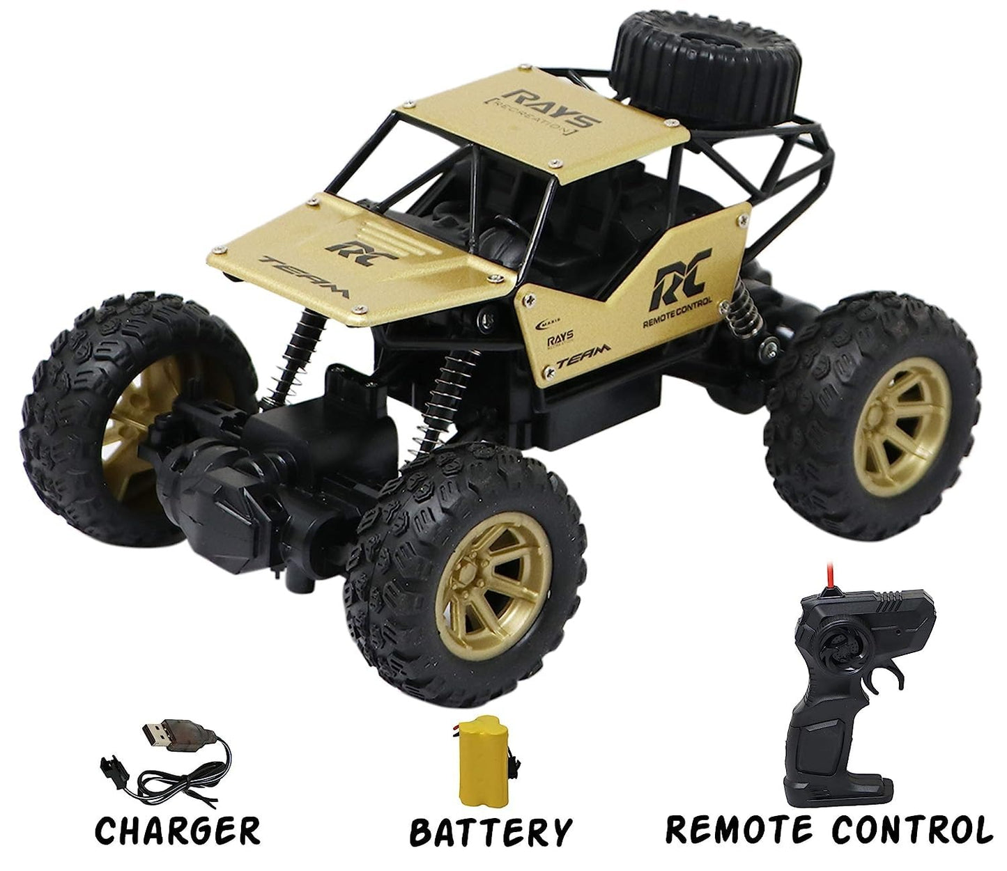 Rock Crawler Rechargeable Off Road Jeep Alloy