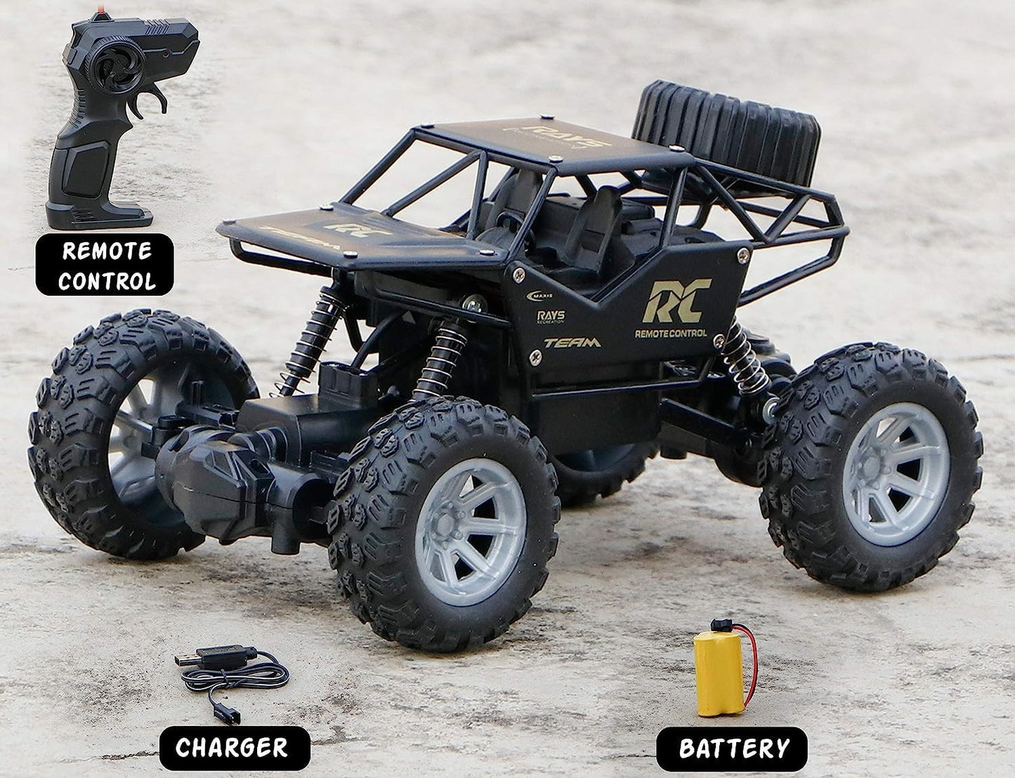Rock Crawler Rechargeable Off Road Jeep Alloy
