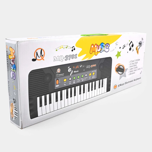 Electronic Piano Keyboard with Mini Microphone- 37 Keys Portable Keyboard