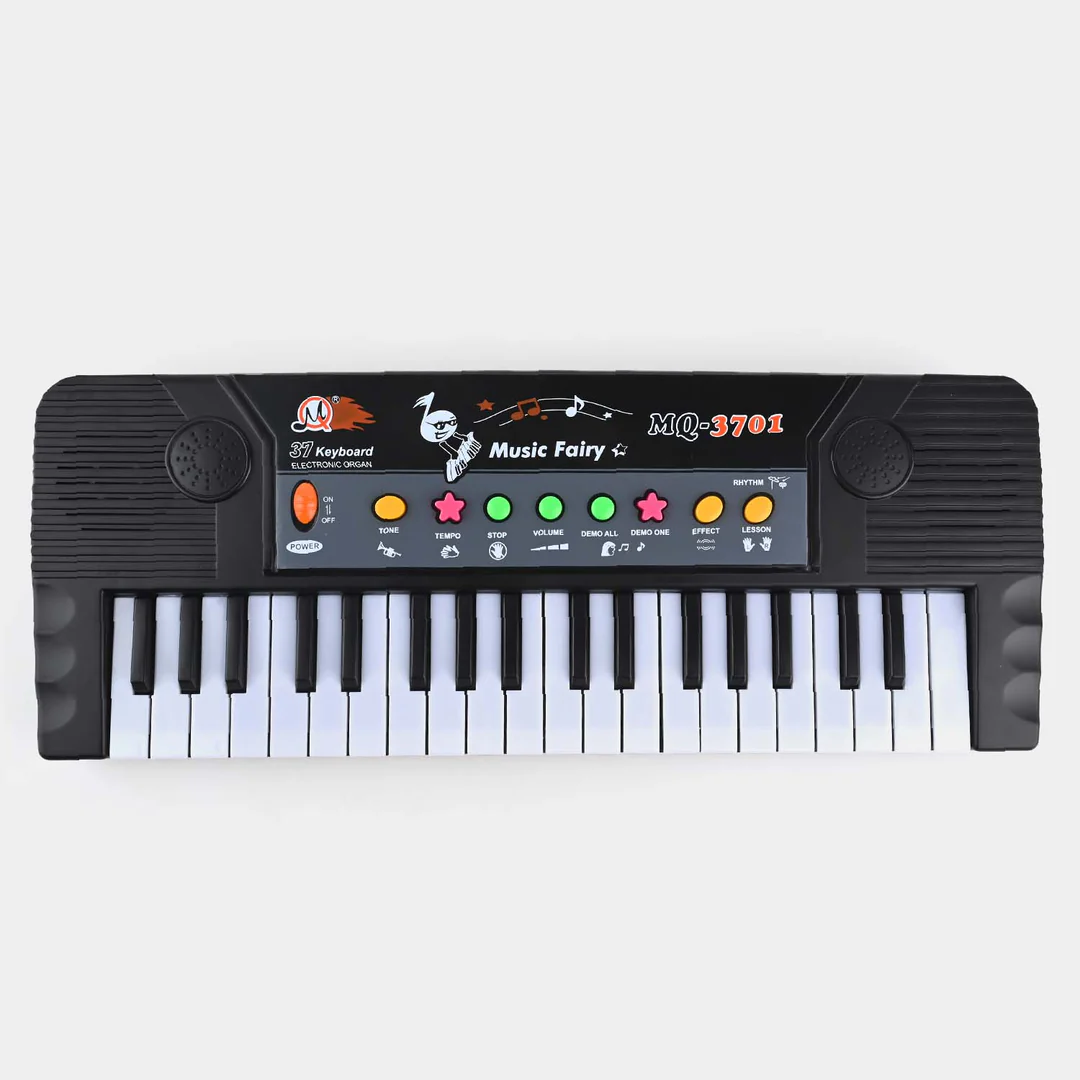 Electronic Piano Keyboard with Mini Microphone- 37 Keys Portable Keyboard