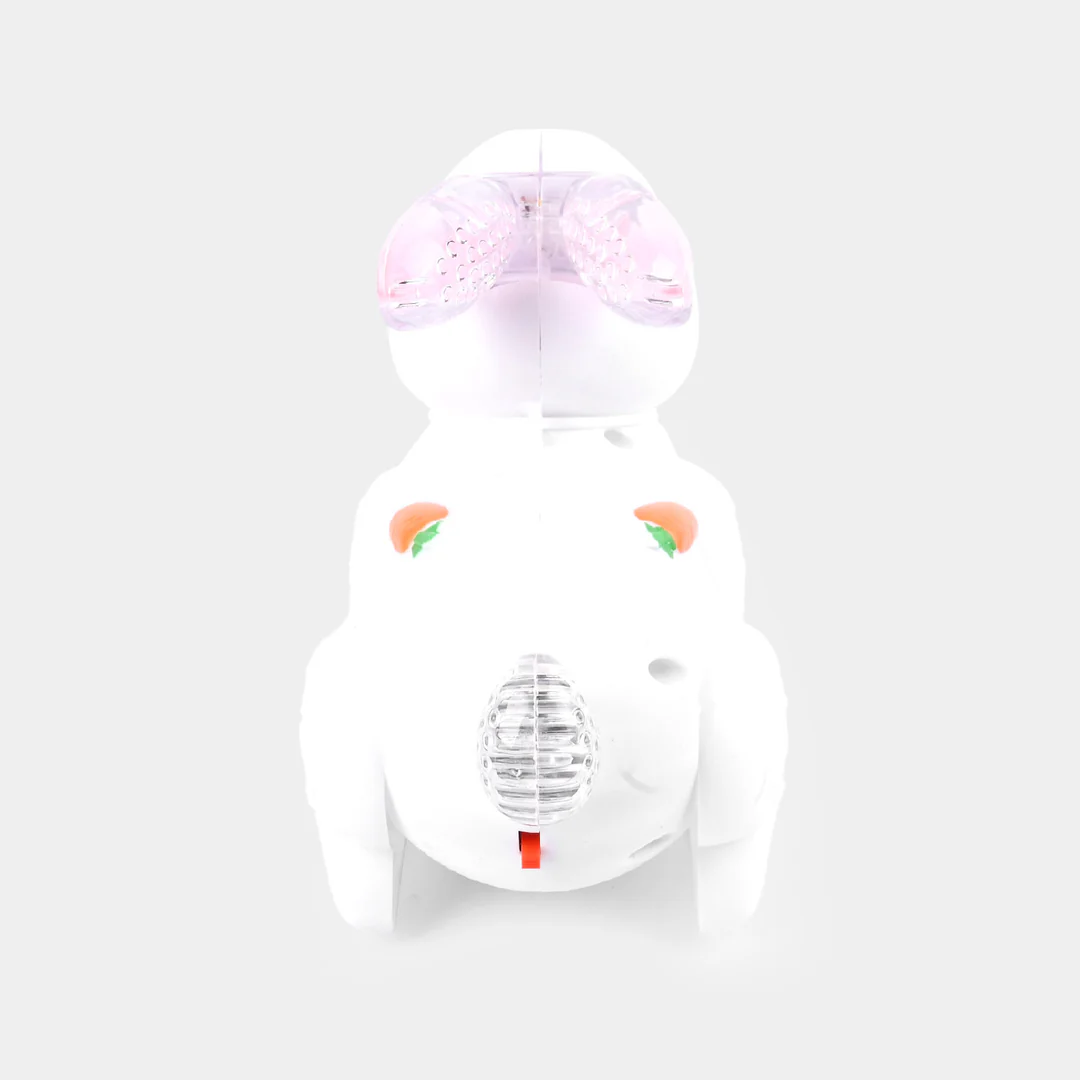 Electric Rabbit Light & Sound Toy For Kids
