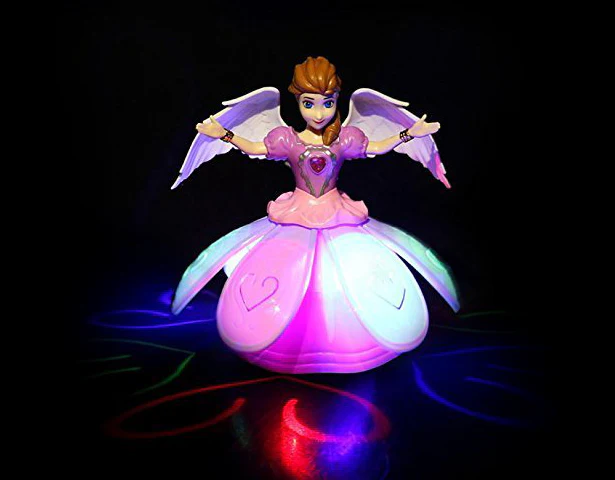 Fairy Princess Musical Toy With Blossoming Petal Skirt