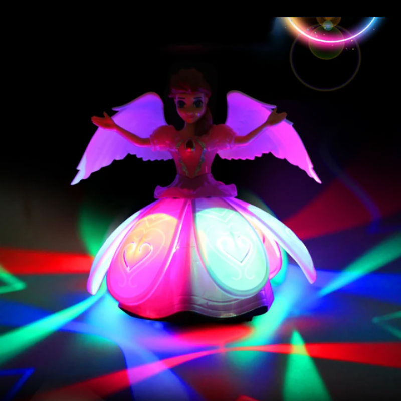 Fairy Princess Musical Toy With Blossoming Petal Skirt