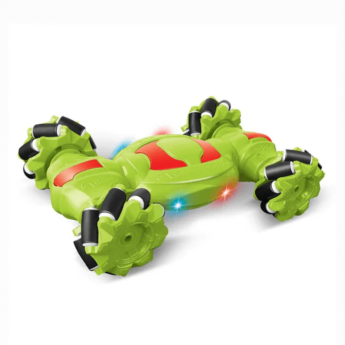 Hand sensor watch car stunt racing car with light and music and 360 rotate stunt tires