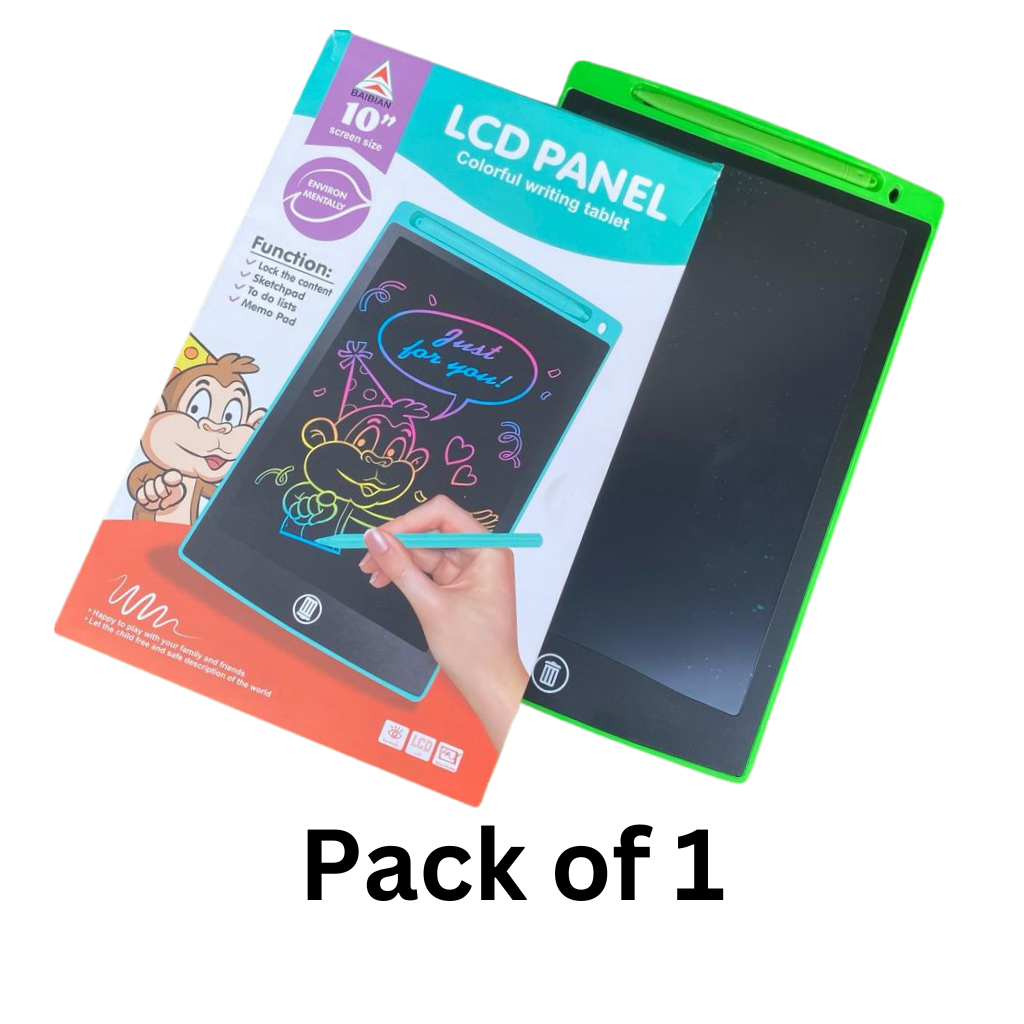LCD Writing Tablet Electronic Slate for Kids multi-Color LCD