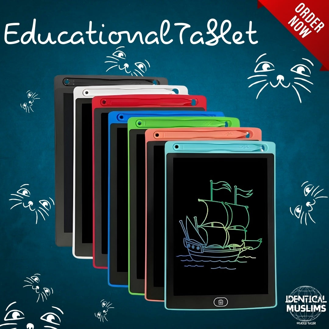 LCD Writing Tablet Electronic Slate for Kids multi-Color LCD