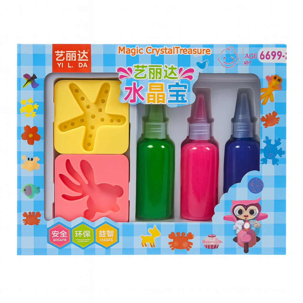 Magical Waterscape – DIY ELF Water Gel Molding Toy