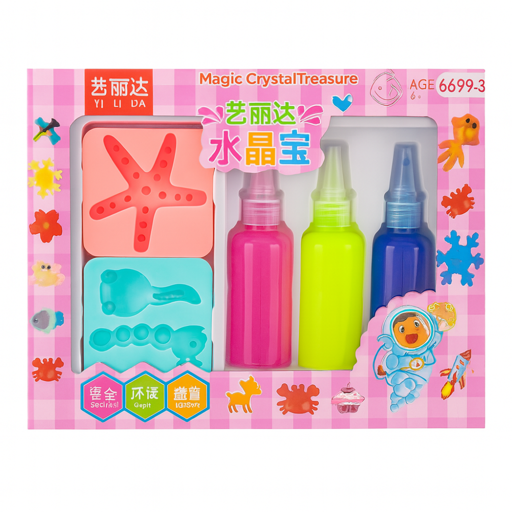 Magical Waterscape – DIY ELF Water Gel Molding Toy