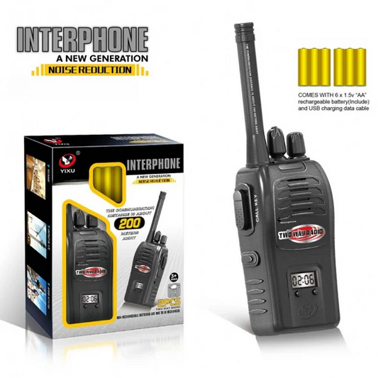 200 Meter Rechargeable Walkie-Talkie Noise Reduction Radio