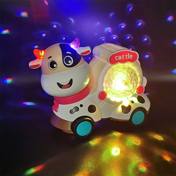 Bump and Go Electric Dancing Two Sided Animal Music Light Dancing