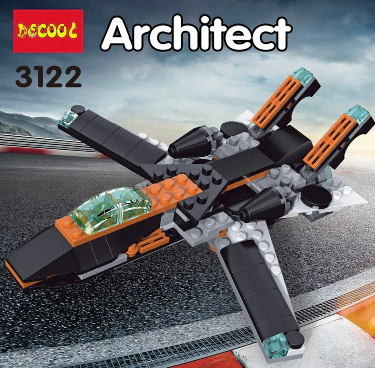 Building Blocks 36 in 1 Robot 256 Pieces Compatible with Lego Bricks