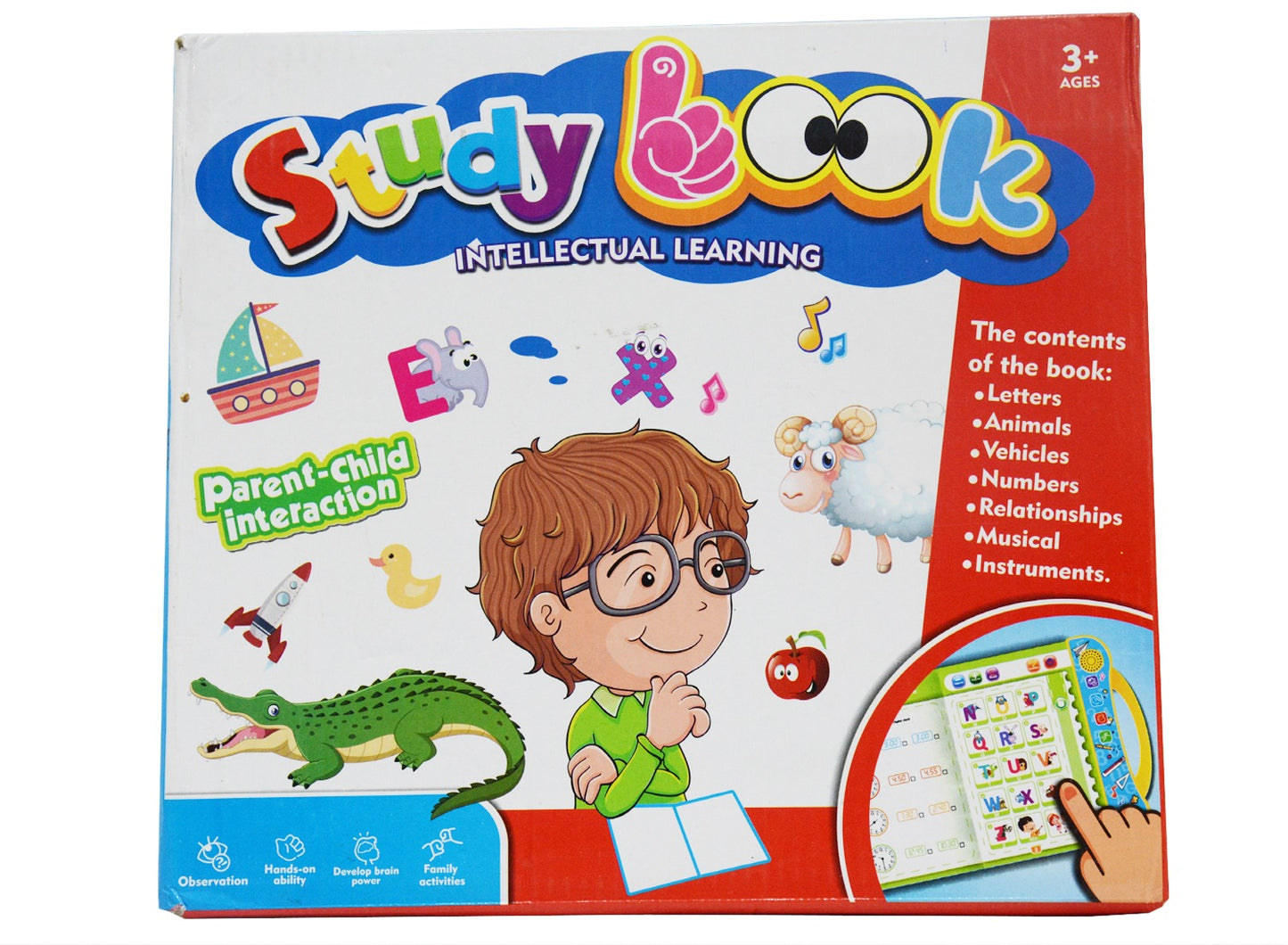 Learning Toys - Study Book Intellectual Learning English E-Book