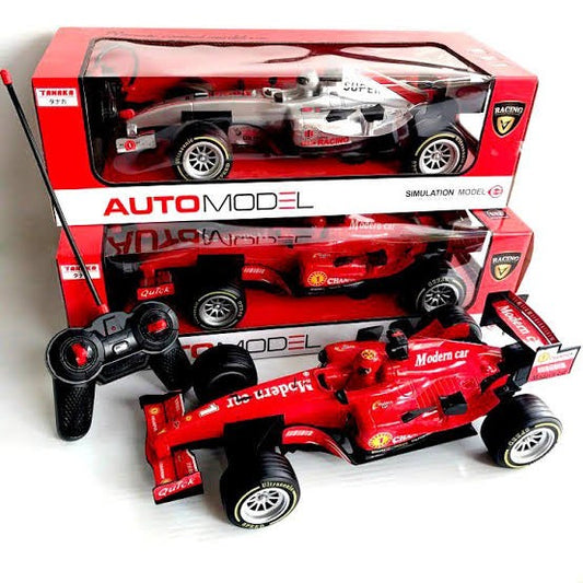 FORMULA F1 REMOTE CONTROL CAR WITH RECHARGEABLE BATTERIES TOY 1:12 Scale Champions Remote Control High Speed Car with Sound & Light