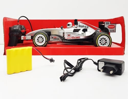 FORMULA F1 REMOTE CONTROL CAR WITH RECHARGEABLE BATTERIES TOY 1:12 Scale Champions Remote Control High Speed Car with Sound & Light