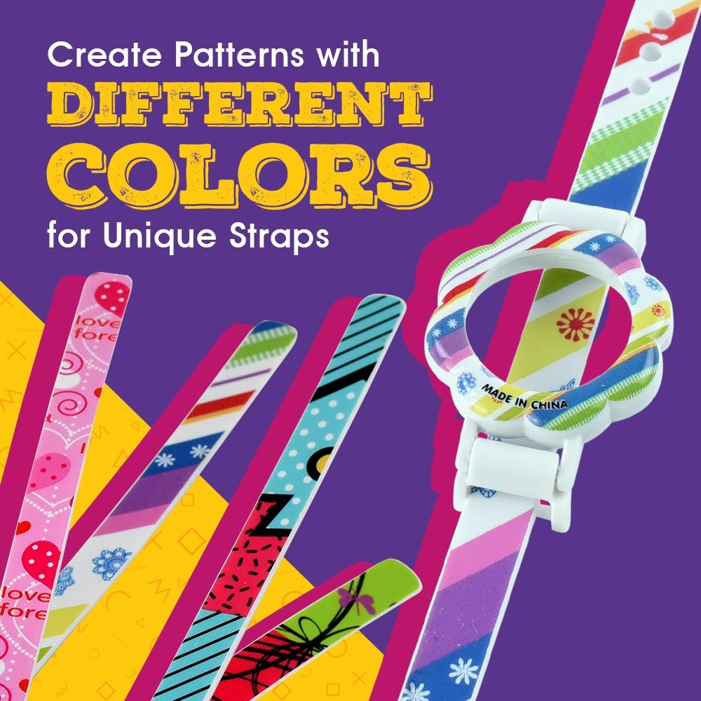 All in One Jewelry Making Activity Set - Easy to Use Create Your Own Design Bracelet & Watch toys