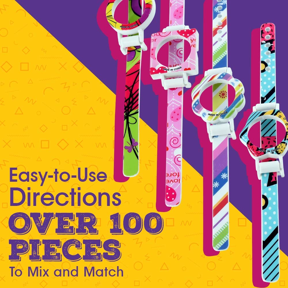All in One Jewelry Making Activity Set - Easy to Use Create Your Own Design Bracelet & Watch toys