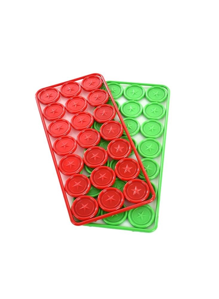 Connect Four-4 in the line Four-4 in a row - Board Puzzle Game for Children Adults, Educational Plastic Challenging Toy